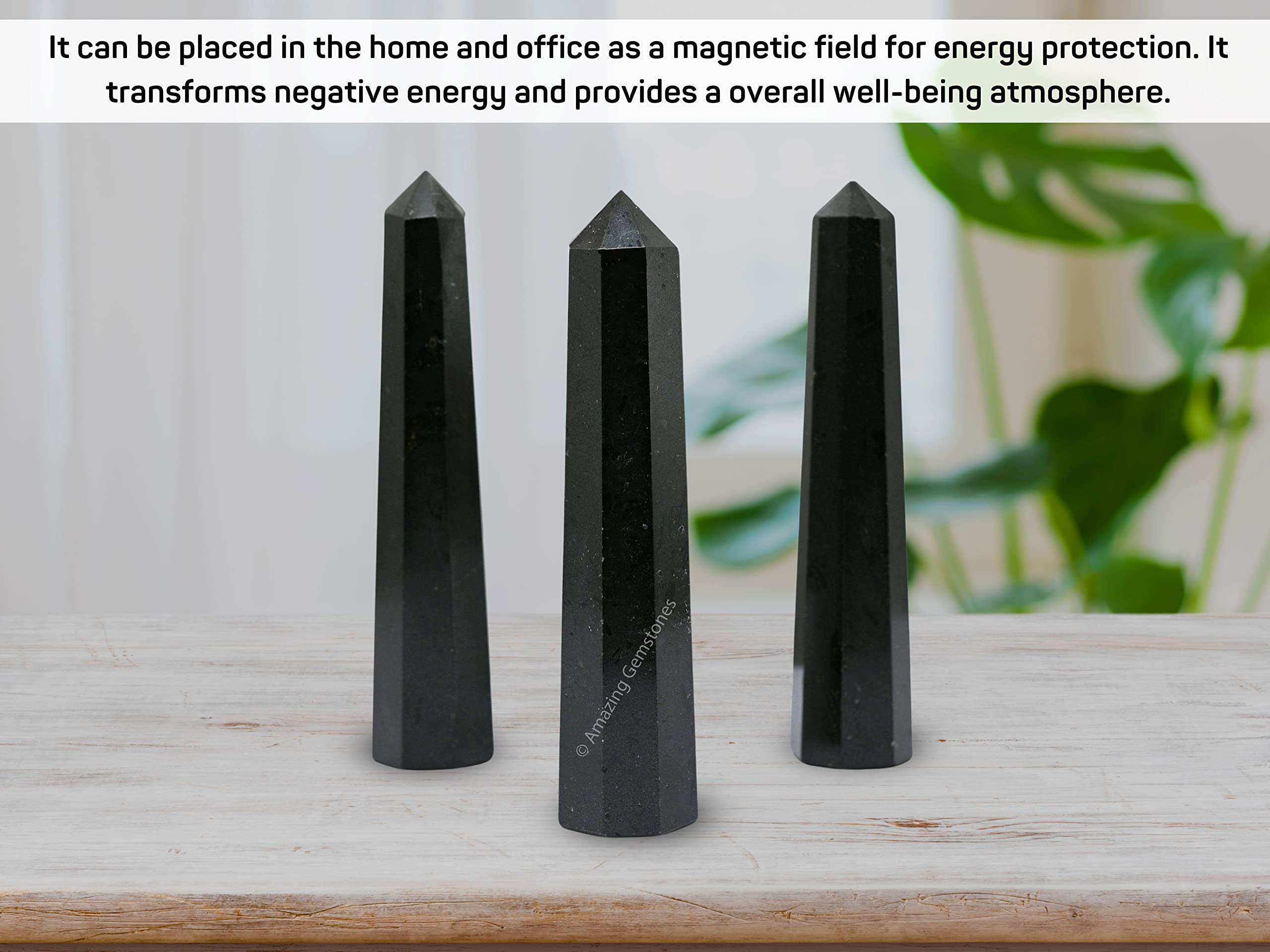 Amazing Gemstone tourmaline noire purificateur d’énergie pour espaces professionnels calmes.