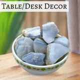 Amazing Gemstone tumbling agate lace bleue, utile pour projets DIY.