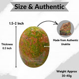 Amazing Gemstone Unakite – cadeau d anniversaire élégant pour elle et lui.