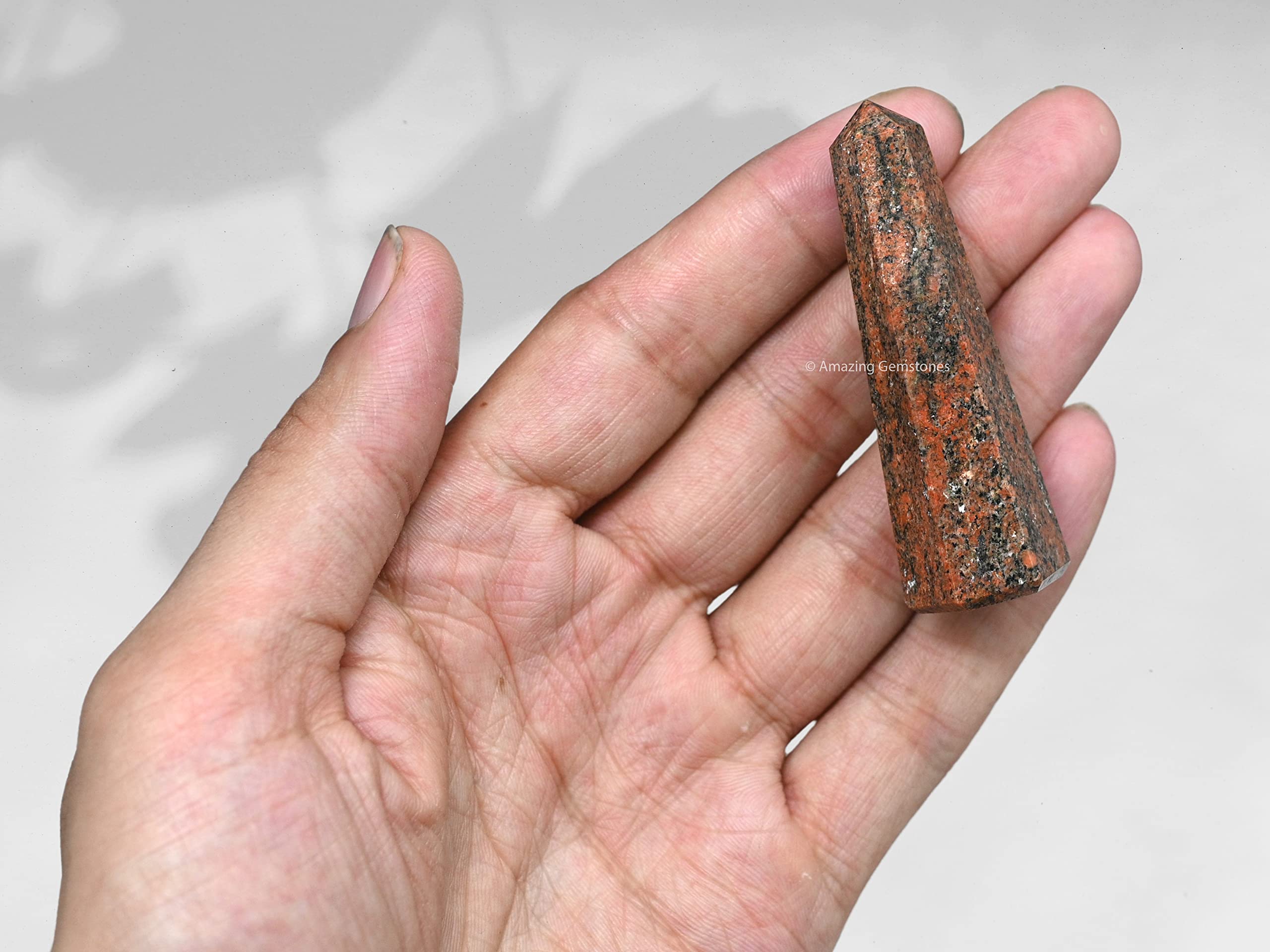 Amazing Gemstone Unakite Énergie Amplifiée: canalise l'énergie positive dans la pièce.