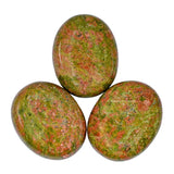Amazing Gemstone Unakite – fournitures de Reiki pour séances calmes et centrantes.