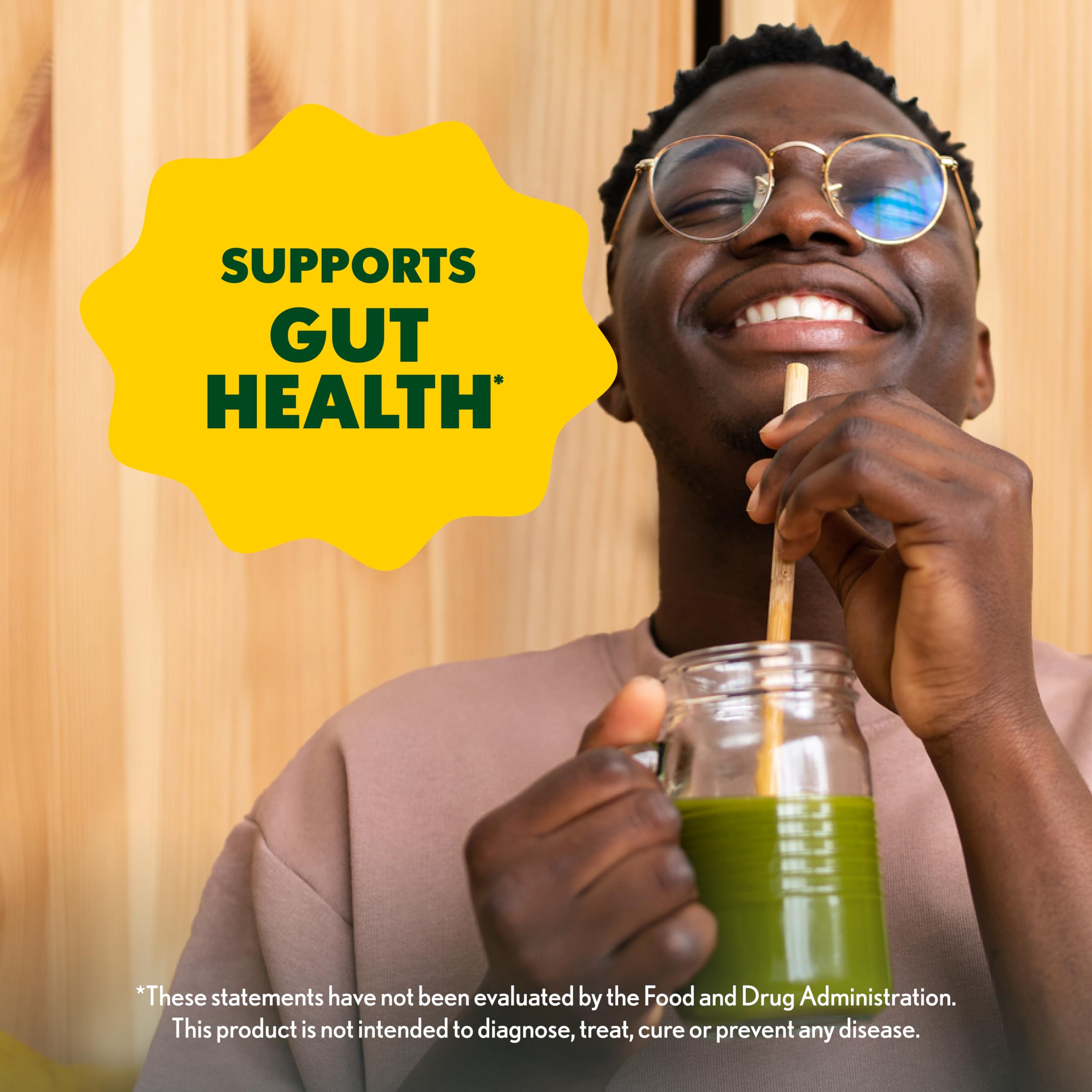 Mélange fruits et légumes d'Amazing Grass dans votre smoothie quotidien.