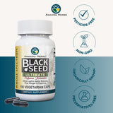 Amazing Herbs Capsules véganes sans gluten en prise pratique au quotidien.
