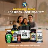 Amazing Herbs huile de nigelle – présentation premium pour routine bien-être