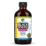 Amazing Herbs Premium huile nigelle – bouteille-pompage pour le soutien digestif potentiel.