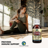 Amazing Herbs huile d'origan pure, soutien potentiel à l'immunité et au confort quotidien.