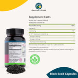 Amazing Herbs – liste-ingrédients nigelle, transparence et qualité du produit.