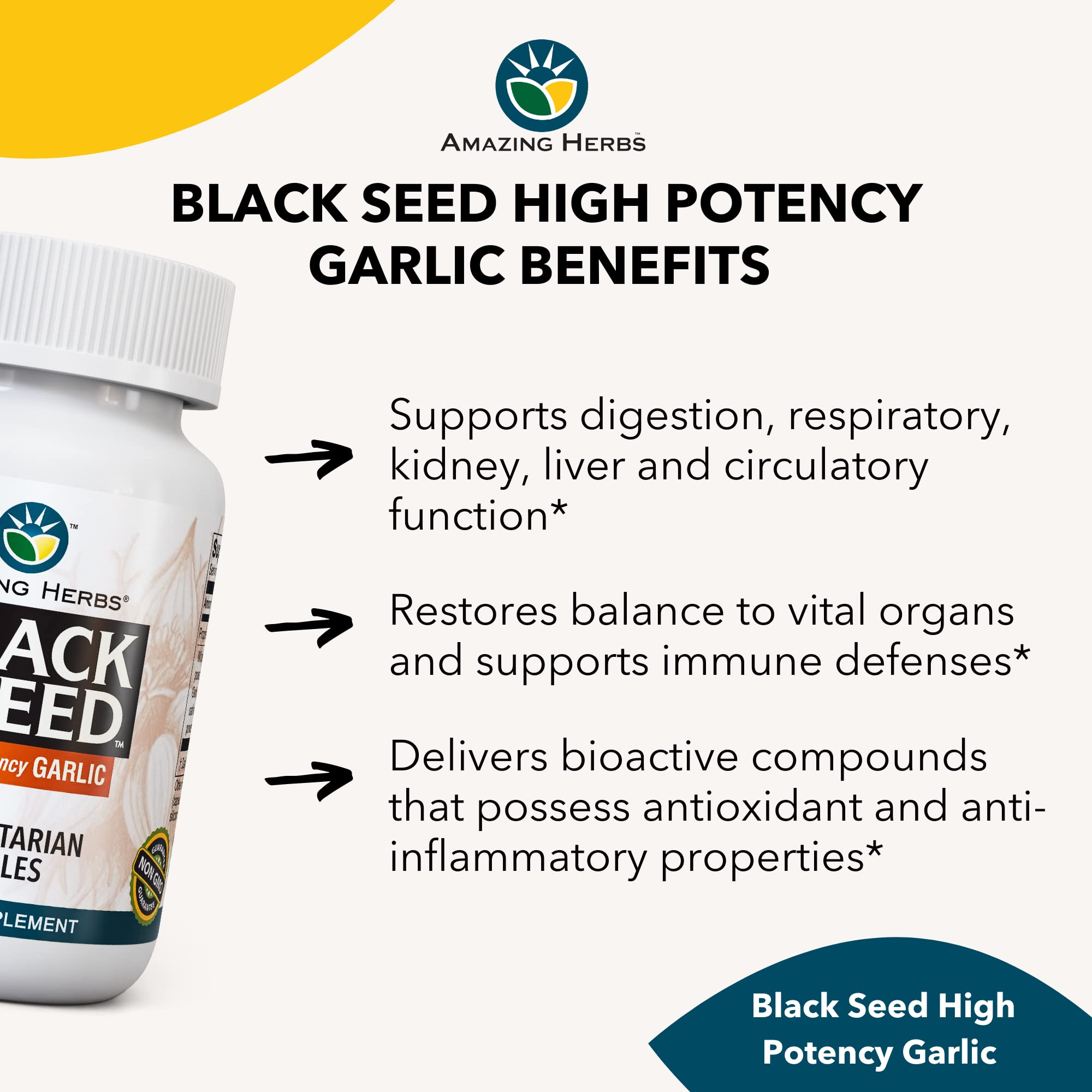 Utilisation quotidienne avec Amazing Herbs, capsules faciles à intégrer à votre routine.