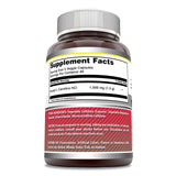 Étiquette et emballage montrant le pack triple d'Amazing Nutrition Acétyl L-Carnitine HCL 1500 mg.