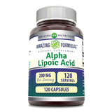 Amazing Nutrition acide alpha-lipoïque 200 mg en gelules, format pratique et quotidien.