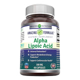 Amazing Nutrition Acide alpha-lipoique 300 mg, bouteille pratique pour usage quotidien.