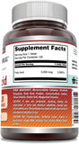 Amazing Nutrition Acide folique 5000mcg – deux comprimés par portion, 120 portions au total.