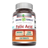 Amazing Nutrition acide folique - Bouteille prête à l'emploi.
