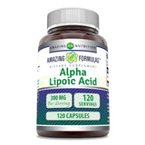 Amazing Nutrition acide lipoique 300 mg — bouteille prête à l'usage quotidien