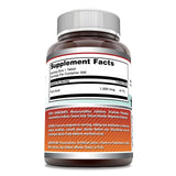 Amazing Formulas acide folique 1000 mcg, etiquette de bouteille: dosage clair.