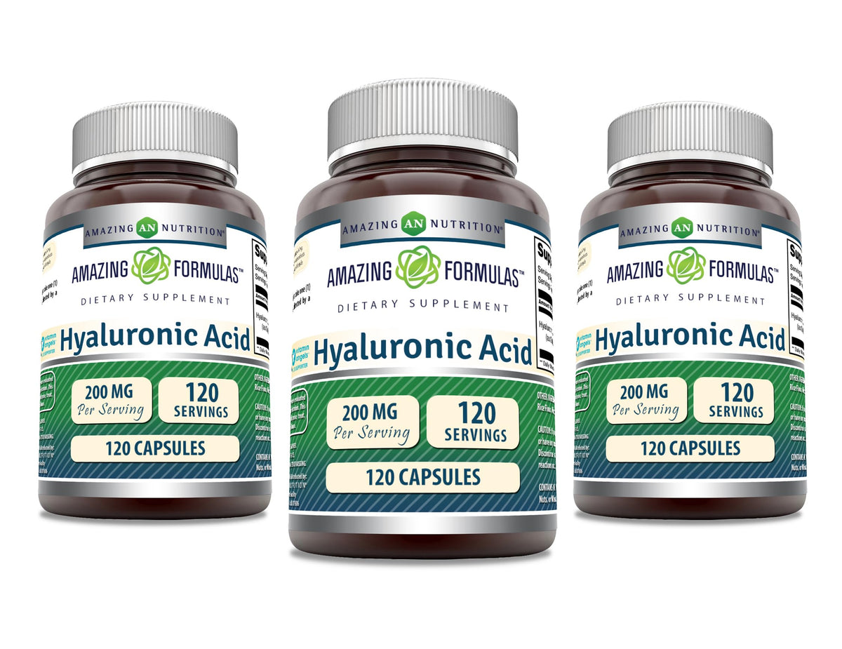 Amazing Formulas Acide Hyaluronique – bouteille prête à l’emploi pour hydratation articulaire