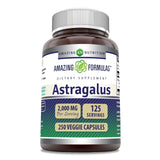 Amazing Nutrition astragale 2000 mg, bouteille visible, soutien potentiel au quotidien