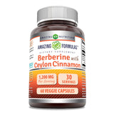 Amazing Nutrition Berberine Cannelle bouteille, pratique pour votre routine quotidienne.