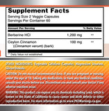 Amazing Nutrition Berberine Cannelle de Ceylan emballage et flacon dans un décor clair.