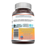 Amazing Nutrition Berberine étiquette nutritionnelle claire et sans gluten.