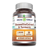 Amazing Nutrition Boswellia Curcuma, bouteille avant, routine quotidienne facilitée.