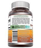 Étiquette Amazing Nutrition boswellia-turmeric: contrôle qualité et sans OGM.