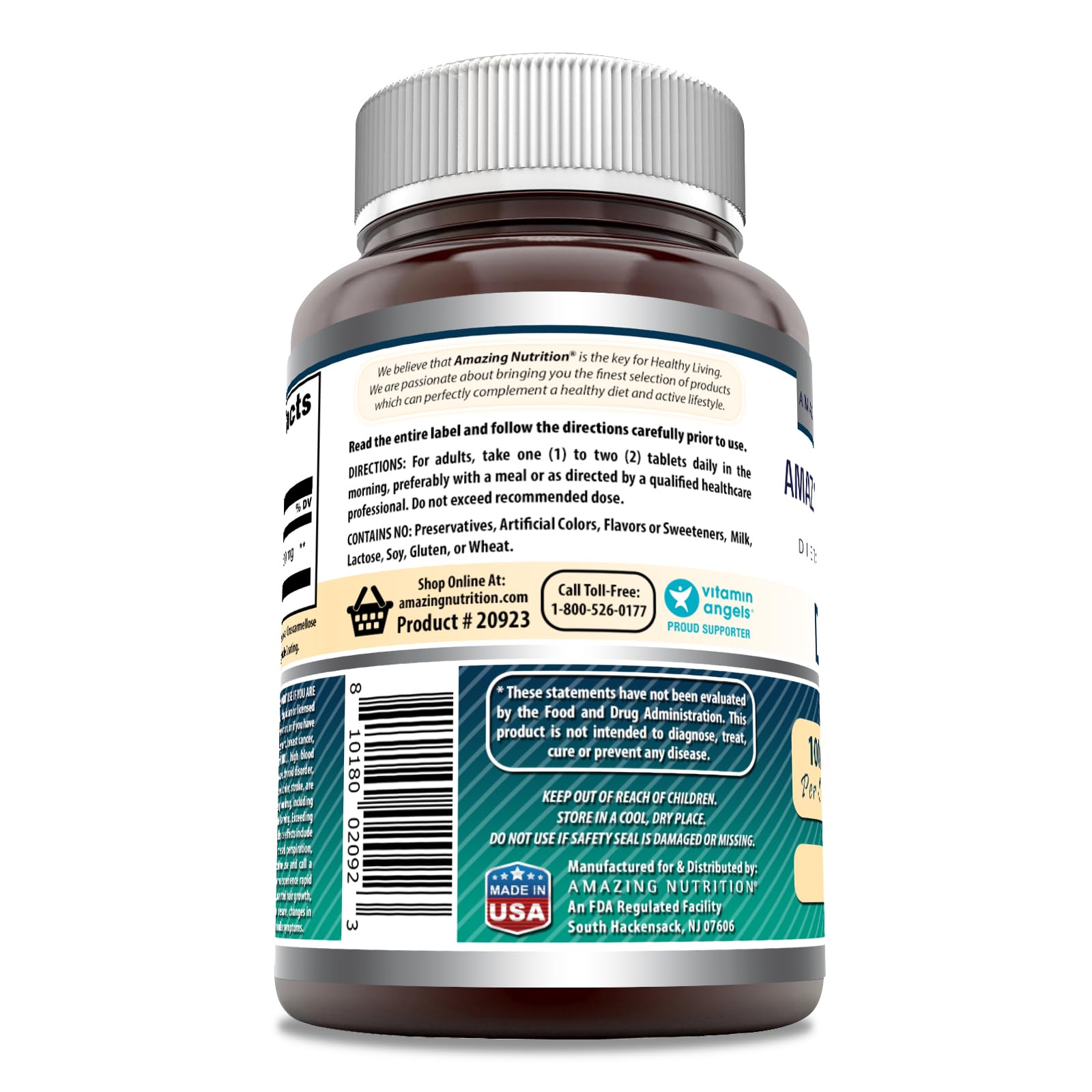 Amazing Nutrition DHEA, pack double – économie et commodité.