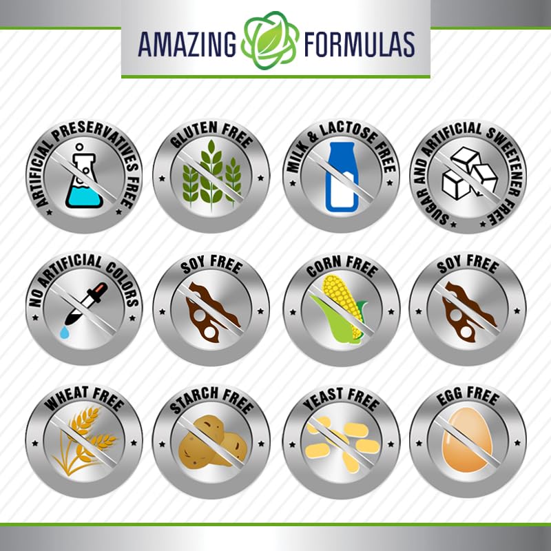 Amazing Nutrition DLPA capsules présentées dans le flacon, pratique à emporter