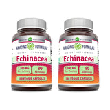 Amazing Nutrition Echinacea 1300 mg – bouteille claire pour une routine quotidienne pratique.