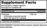 Amazing Nutrition Echinacea – produit Non-OGM, respectueux des choix alimentaires.