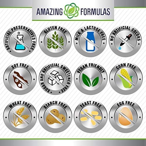 Amazing Nutrition Echinacea – pack 3x180 gélules pour utilisation à long terme.