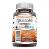 Étiquette sans gluten et sans OGM sur les capsules Amazing Nutrition.