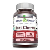 Amazing Nutrition Extrait cerise tart en bouteille, soutien quotidien potentiel.