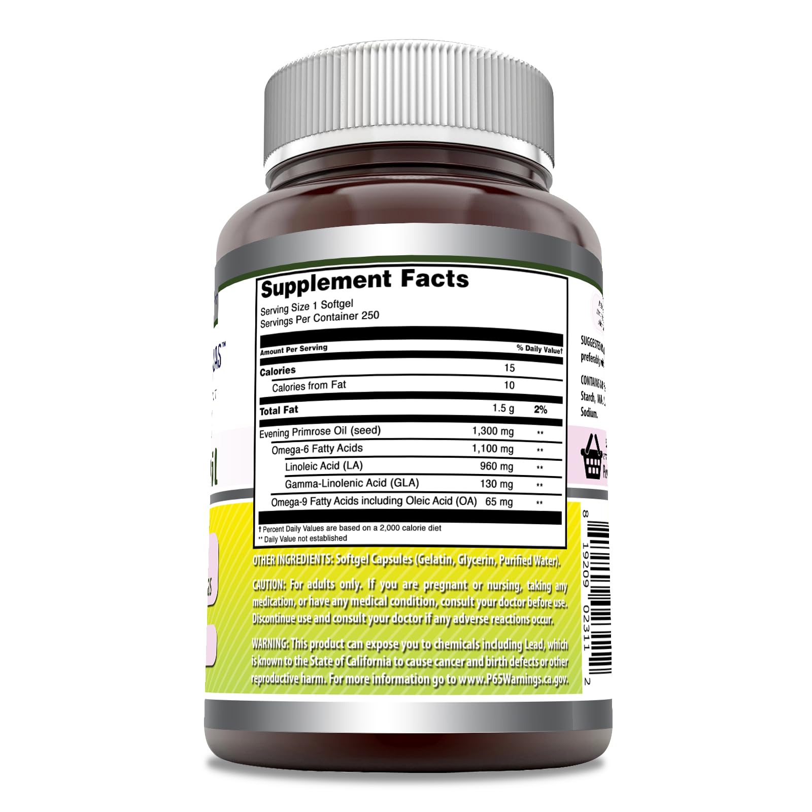 Amazing Nutrition – gelules ovales faciles à avaler pour une prise quotidienne pratique.