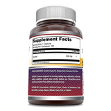 Étiquette Amazing Nutrition Inositol 500 mg, visible, assure la pureté et le dosage.