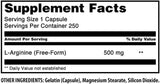 Amazing Nutrition L-Arginine: contrôles GMP et qualité, garantissant fiabilité des compléments.