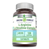 Amazing Nutrition L-Arginine/L-Citrulline, bouteille: peut favoriser la circulation pendant l’exercice.
