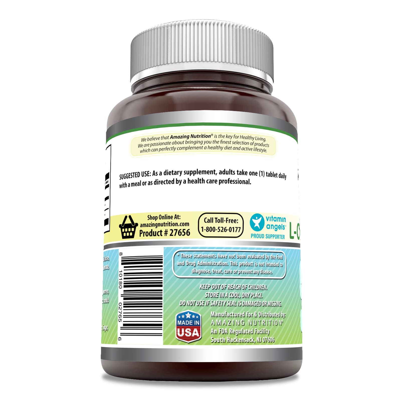Amazing Nutrition L-Arginine/L-Citrulline, comprimés: pratique pour l’entraînement et la récupération.