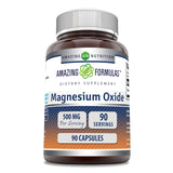 Amazing Nutrition Magnésium oxyde capsule: soutien potentiel au quotidien et bien-être.