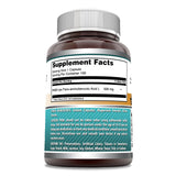Étiquette sans OGM sur les capsules Amazing Nutrition PABA 500 mg.