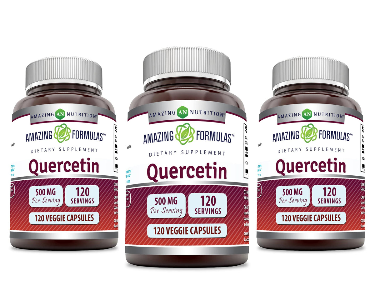 Amazing Nutrition Quercétine 500 mg – emballage pratique pour le quotidien.