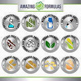 Ingrédients naturels d'Amazing Nutrition Quercétine 500 mg pour soutenir la santé générale naturellement.