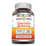 Amazing Nutrition Quercétine Berberine – capsule pratique pour soutenir votre énergie au quotidien.