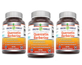 Amazing Nutrition Quercétine-Berberine en gélules, soutien potentiel au bien-être quotidien.