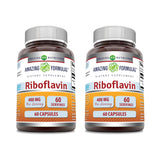  Amazing Nutrition riboflavine 400 mg dans la bouteille, usage quotidien pratique