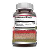 Étiquette transparente Amazing Nutrition riz de levure rouge, informations GMP pour la traçabilité.