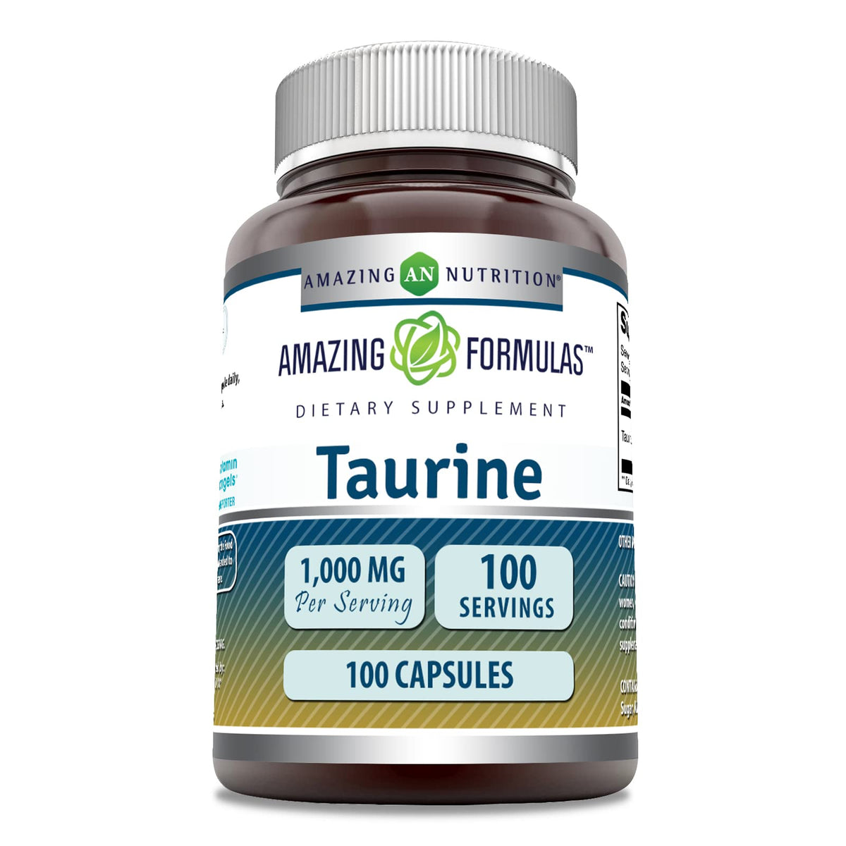 Amazing Nutrition Taurine capsules 1000 mg — dosage pratique pour le quotidien