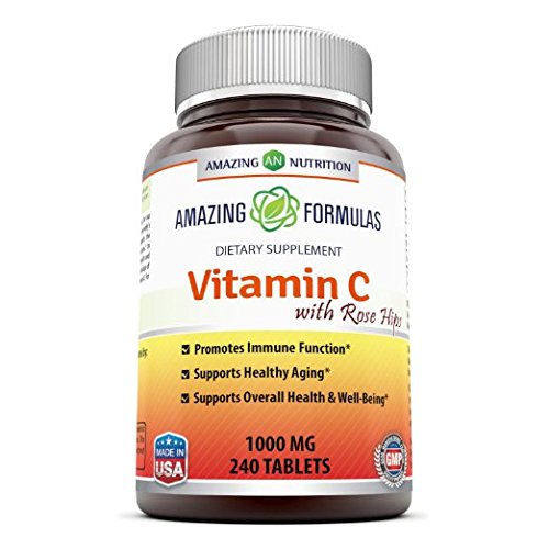 Amazing Nutrition Vitamine C Cynorrhodon – dose quotidienne simple dans la routine
