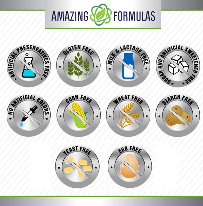 Amazing Nutrition Vitamine D3 fabriquée aux États-Unis selon GMP