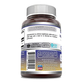 Amazing Nutrition Zinc Gluconate etiquette-produit: étiquette transparente avec informations de fabrication.
